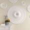 Ekena Millwork Galveston Ceiling Medallion (Canopies up to 4 3/4"), 36 5/8"OD x 3 5/8"ID x 2 3/8"P, Primed White CM36GL - alternate 5